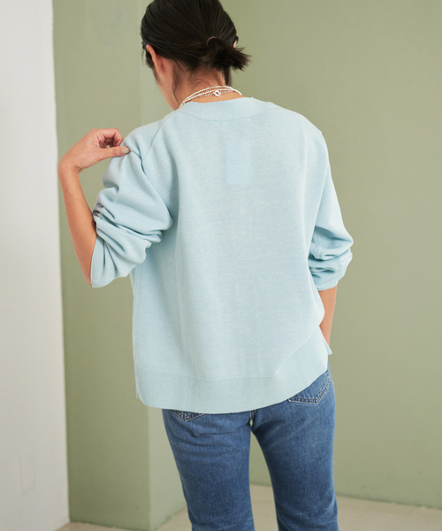 plage◎プラージュ◎新品未使用タグ付き◎完売◎sweatカーディガン plage（プラージュ）の「《追加》sweat ニットカーディガン