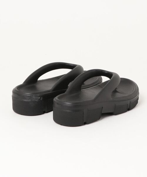 AmiAmi(アミアミ)の「軽量リカバリートングサンダル/ビーチサンダル(サンダル・レディース・ブラック/ホワイト・35/36/37/38/39/40)」の3枚目の写真