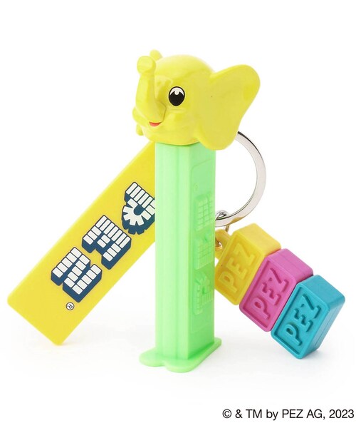 one'sterrace（ワンズテラス）の「◆PEZ キーチャーム（キーケース/キーアクセサリー・レディース・ライトグリーン・99）」の2枚目の写真