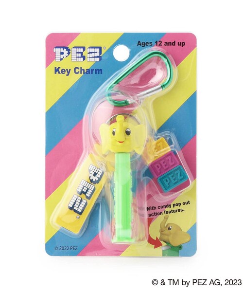 one'sterrace（ワンズテラス）の「◆PEZ キーチャーム（キーケース/キーアクセサリー・レディース・ライトグリーン・99）」の3枚目の写真