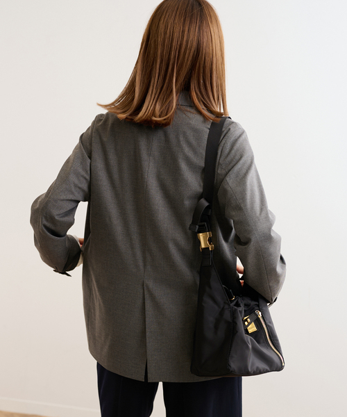 FRAMeWORK(フレームワーク)の「TRトロテーラードジャケット(テーラードジャケット・レディース・チャコールグレー・38/36)」の14枚目の写真