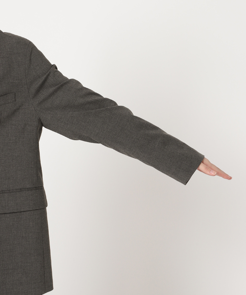 FRAMeWORK(フレームワーク)の「TRトロテーラードジャケット(テーラードジャケット・レディース・チャコールグレー・38/36)」の21枚目の写真