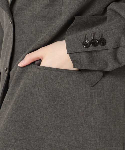 FRAMeWORK(フレームワーク)の「TRトロテーラードジャケット(テーラードジャケット・レディース・チャコールグレー・38/36)」の13枚目の写真