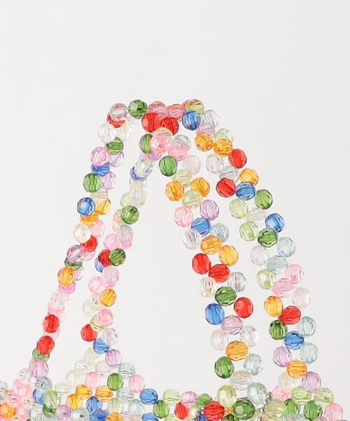 BEAUTY&YOUTH UNITED ARROWS(ビューティーアンドユースユナイテッドアローズ)の「カットクリスタル ミニ トートバッグ(トートバッグ・レディース・ホワイト/その他1・FREE)」の14枚目の写真