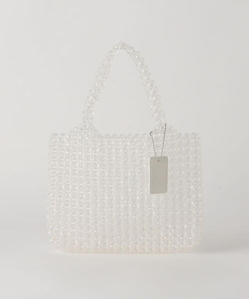 BEAUTY&YOUTH UNITED ARROWS(ビューティーアンドユースユナイテッドアローズ)の「カットクリスタル ミニ トートバッグ(トートバッグ・レディース・ホワイト/その他1・FREE)」の9枚目の写真