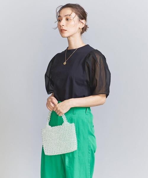 BEAUTY&YOUTH UNITED ARROWS(ビューティーアンドユースユナイテッドアローズ)の「カットクリスタル ミニ トートバッグ(トートバッグ・レディース・ホワイト/その他1・FREE)」の19枚目の写真