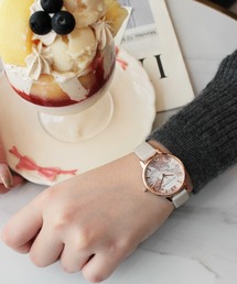 OLIVIA BURTON | 「OLIVIA BURTON/オリビアバートン」アブストラクトフローラル - ブラッシュ&ローズゴールド(アナログ腕時計)