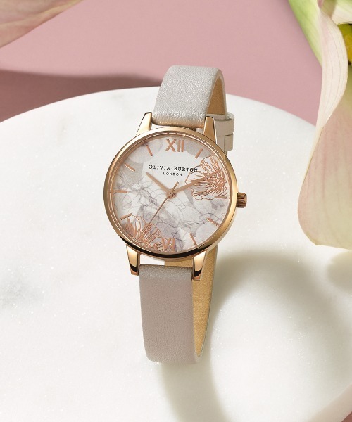 OLIVIA BURTON(オリビアバートン)の「「OLIVIA BURTON/オリビアバートン」アブストラクトフローラル - ブラッシュ&ローズゴールド(アナログ腕時計・レディース・ベビーピンク・FREE)」の11枚目の写真