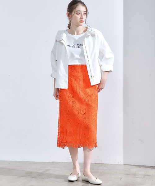 12Twelve Agenda（トゥエルブ　アジェンダ）の「肩ギャザー７分袖ロゴTシャツ（Tシャツ/カットソー・レディース・ホワイト系その他/オフホワイト・M）」の5枚目の写真