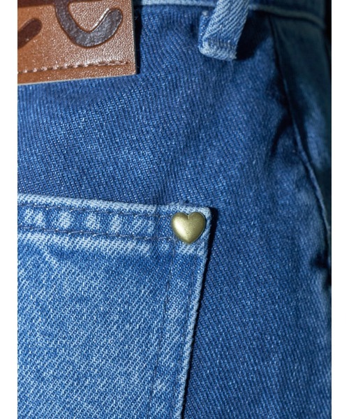 Lee（リー）の「Lee×e.m.a.e 切替ﾃﾞﾆﾑｽｶｰﾄ（デニムスカート・レディース・インディゴブルー・S/M）」の5枚目の写真