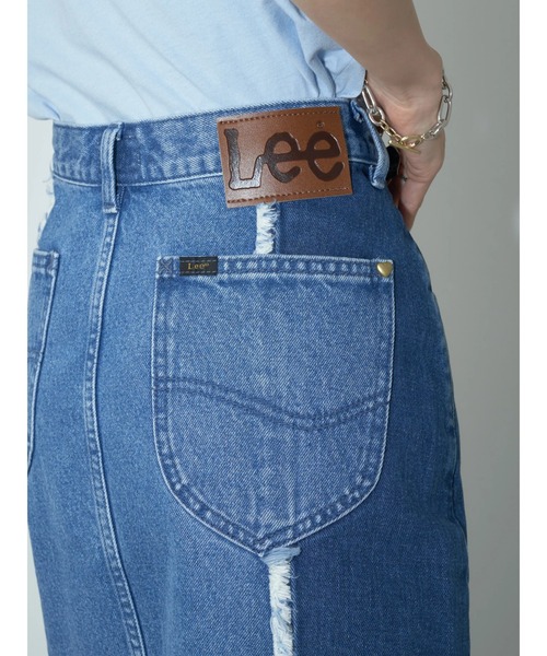 Lee（リー）の「Lee×e.m.a.e 切替ﾃﾞﾆﾑｽｶｰﾄ（デニムスカート・レディース・インディゴブルー・S/M）」の11枚目の写真