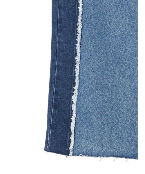 Lee（リー）の「Lee×e.m.a.e 切替ﾃﾞﾆﾑｽｶｰﾄ（デニムスカート・レディース・インディゴブルー・S/M）」の12枚目の写真