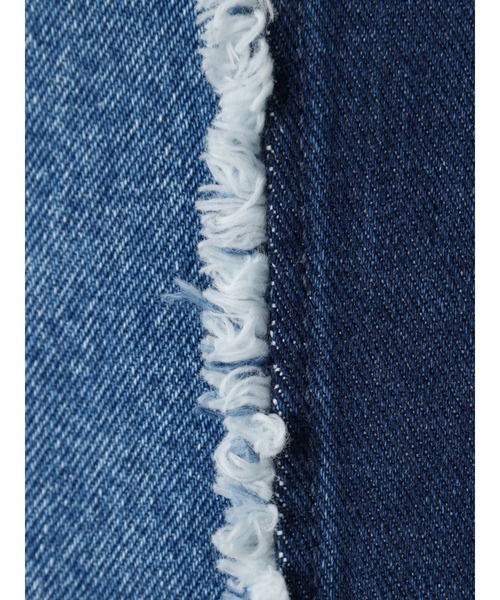 Lee（リー）の「Lee×e.m.a.e 切替ﾃﾞﾆﾑｽｶｰﾄ（デニムスカート・レディース・インディゴブルー・S/M）」の3枚目の写真