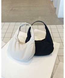 LE MORE | ナイロンラウンドミニバッグ(ハンドバッグ)