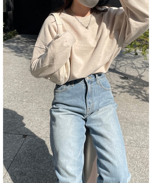 LE MORE（リモア）の「ナイロンラウンドミニバッグ（ハンドバッグ・レディース・ブラック/アイボリー・FREE）」の14枚目の写真