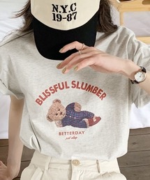 テディベアグラフィックTEE