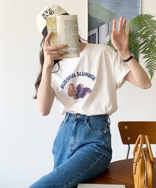 テディベアグラフィックTEE（Tシャツ/カットソー）｜Vipoa（ヴィポア