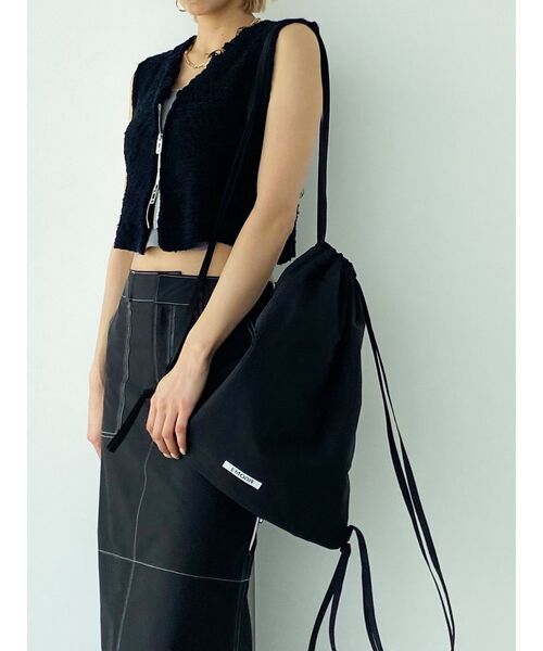 EMODA（エモダ）の「スリットカーゴスカート（スカート・レディース・グレー/ブラック/ブルー・SMALL/MEDIUM）」の5枚目の写真