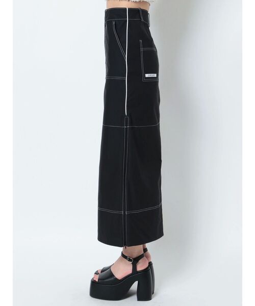 EMODA（エモダ）の「スリットカーゴスカート（スカート・レディース・グレー/ブラック/ブルー・SMALL/MEDIUM）」の16枚目の写真