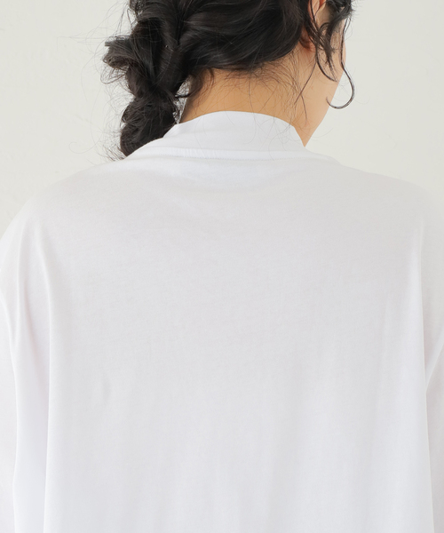 TELA（テラ）の「【TELA/テラ】フリンジTシャツ（Tシャツ/カットソー・レディース・ホワイト・SMALL）」の10枚目の写真