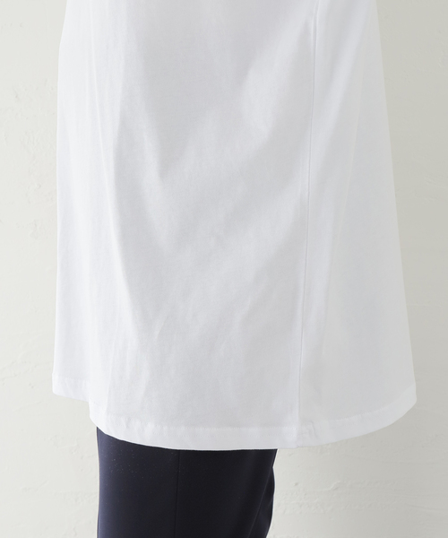 TELA（テラ）の「【TELA/テラ】フリンジTシャツ（Tシャツ/カットソー・レディース・ホワイト・SMALL）」の12枚目の写真