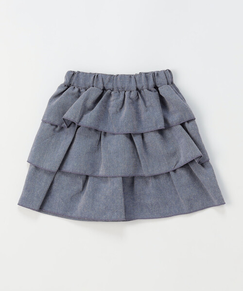 COMME CA ISM（コムサイズム）の「ダンガリー　スカート（スカート・キッズ・ネイビー・110cm/120cm/130cm/140cm/150cm）」の5枚目の写真
