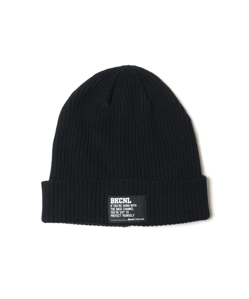 Back Channel（バックチャンネル）の「WATCH CAP（ニットキャップ/ビーニー・メンズ・ブラック/ネイビー/オリーブドラブ/グレー・FREE）」の2枚目の写真