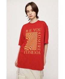 WAVY PRINT BOX T/SH ウェービー プリント ボックス Tシャツ ビッグサイズ オーバーサイズ