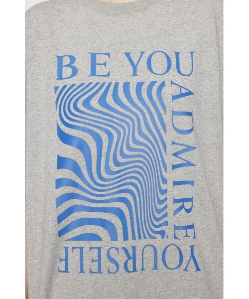 【大人気 おしゃれ】プリントボックスTシャツ 2色 SLY（スライ）の「WAVY PRINT BOX T/SH ウェービー プリント