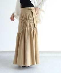 cepo | アシメトリーシャーリング チノスカート(スカート)
