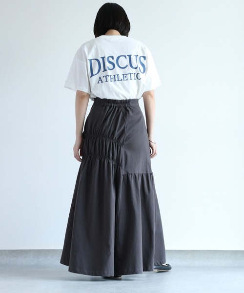 cepo（セポ）の「アシメトリーシャーリング チノスカート（スカート・レディース・チャコール/ベージュ・M）」の20枚目の写真