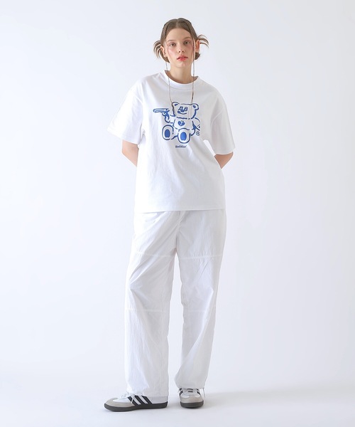 BadBlue（バッドブルー）の「【BadBlue 】BadBear Tee White（T