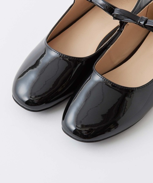 ♫週末限定値下♫コールハーンバレエシューズ　ブラック　リボン付き セール】リボンストラップバレエシューズ（バレエシューズ）｜one