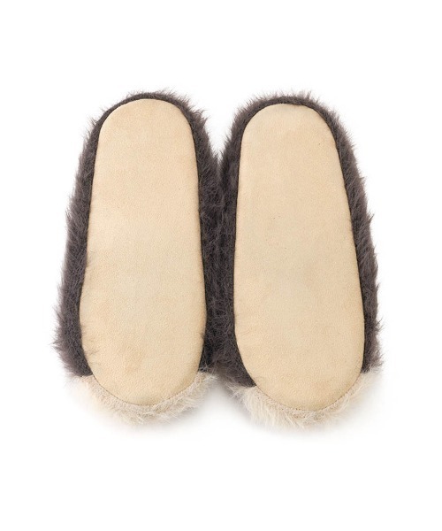 gelato pique（ジェラートピケ）の「ポメラニアンルームシューズ（ルームシューズ/スリッパ・レディース・ダークグレー・FREE）」の4枚目の写真