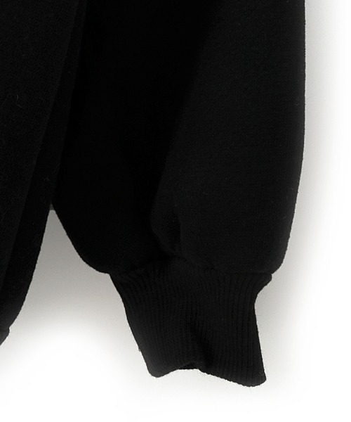 MAKE YOUR DAY（メイクユアデイ）の「ビッグカラー裏起毛プルオーバー■80～140cm（スウェット・キッズ・ブラック/ピンク/グリーン・120/110/130/100/140/90/80）」の15枚目の写真