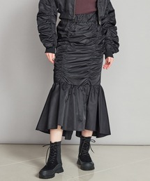 ナイロンマーメイドスカート