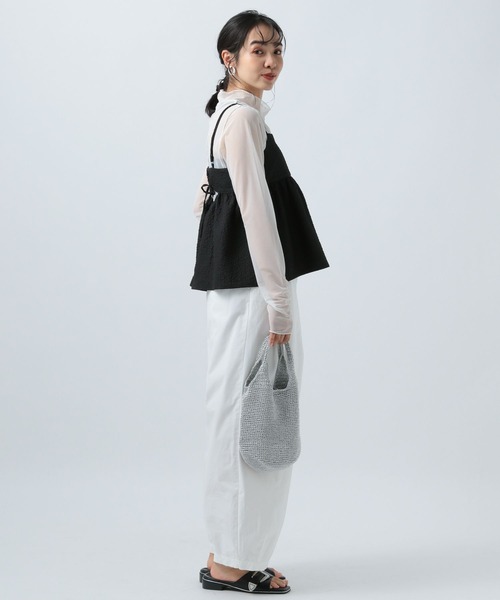 BAYFLOW（ベイフロー）の「イージーカーブパンツ（その他パンツ・レディース・オフホワイト/ブラック/カーキ・SMALL/MEDIUM）」の19枚目の写真