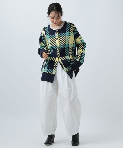 BAYFLOW（ベイフロー）の「イージーカーブパンツ（その他パンツ・レディース・オフホワイト/ブラック/カーキ・SMALL/MEDIUM）」の8枚目の写真