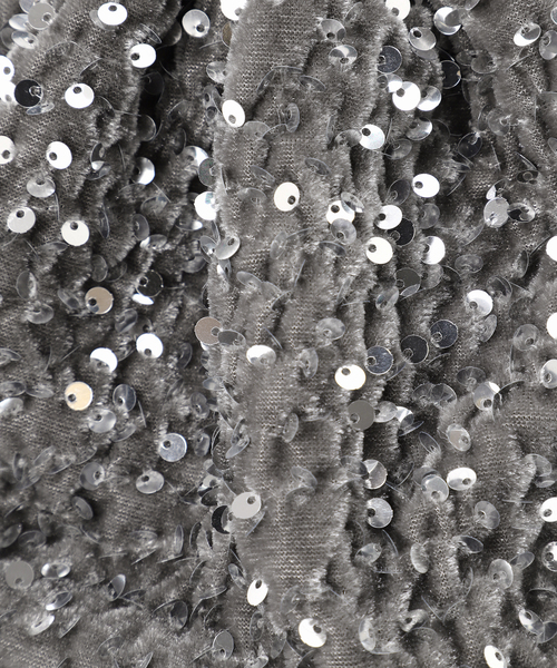 SLOBE IENA（スローブイエナ）の「《追加》SLOBE IENA スパンコール巾着バッグ（クラッチバッグ・レディース・シルバー/ブラック・FREE）」の21枚目の写真