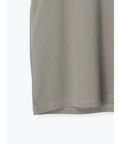 Te chichi（テチチ）の「フロッキーロゴTシャツ（Tシャツ/カットソー・レディース・カーキ/ベージュ/ブラウン・F）」の18枚目の写真