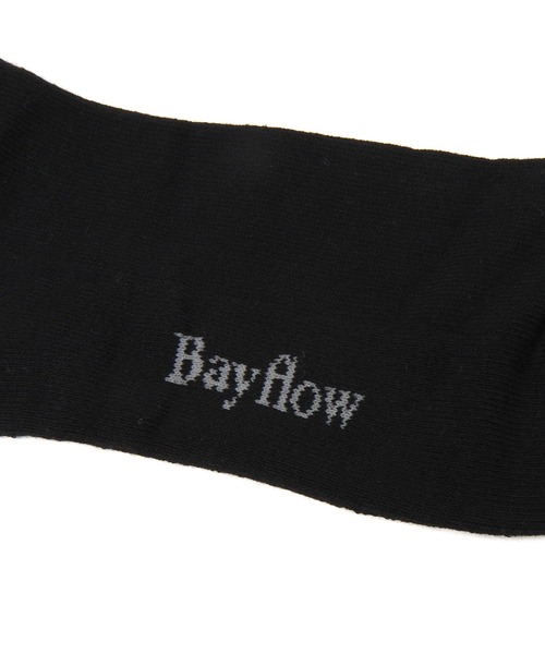 BAYFLOW(ベイフロー)の「BFバックロゴソックス(ソックス/靴下・メンズ・ブラック/ブルー/ホワイト・FREE)」の10枚目の写真