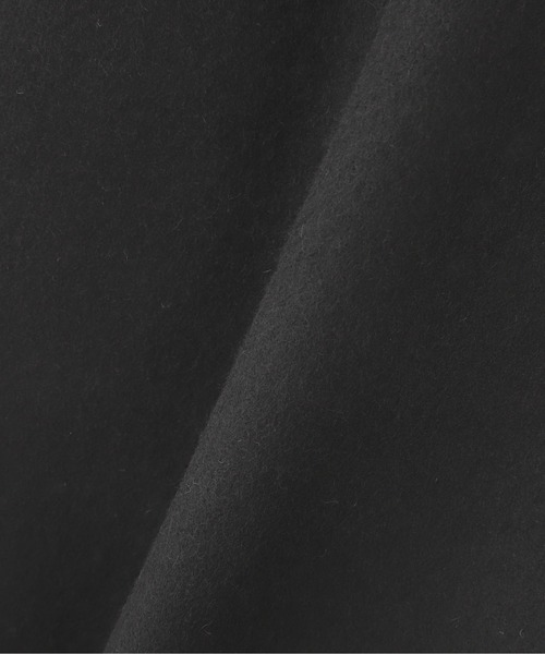 N.（N. Natural Beauty Basic）（エヌエヌナチュラルビューティーベーシック）の「【WEB限定】【S Size Line】◆ビーバーメルトンノーカラーコート（ノーカラーコート・レディース・キャメル/モスグリーン/ブラック/グレー・MEDIUM/SMALL）」の22枚目の写真