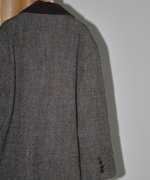TODAYFUL（トゥデイフル）の「TODAYFUL Doublecollar Tweed Coat