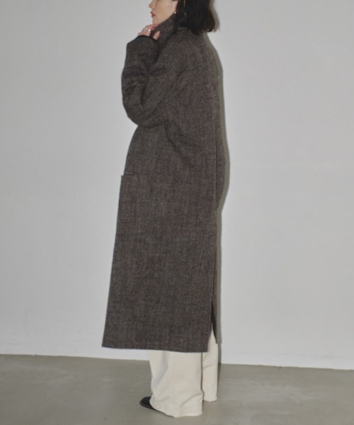 TODAYFUL（トゥデイフル）の「TODAYFUL Doublecollar Tweed Coat