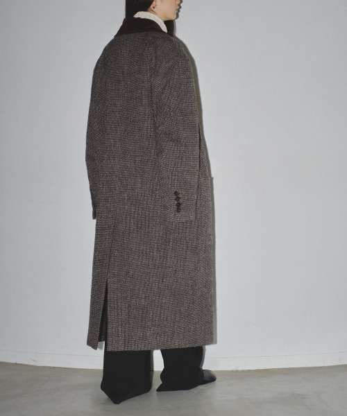 TODAYFUL（トゥデイフル）の「TODAYFUL Doublecollar Tweed Coat