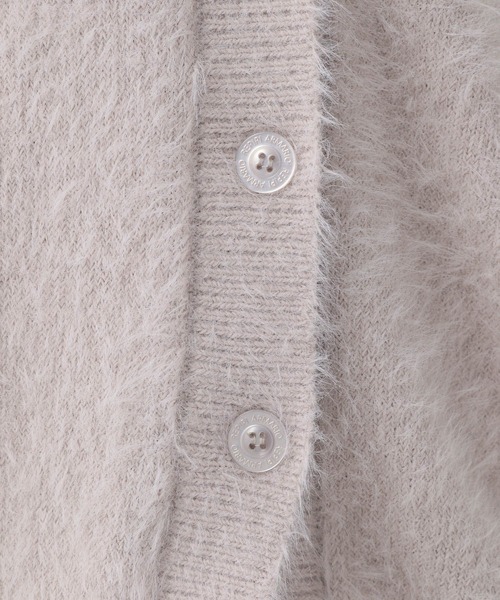 repipi armario(レピピ アルマリオ)の「シャギールーズカーディガン(カーディガン/ボレロ・キッズ・ピンク/アイボリー/グレー/グレー系その他/イエロー・LARGE/SMALL/MEDIUM)」の19枚目の写真