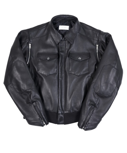 GalaabenD（ガラアーベント）の「New Wave A-2 フライトボンバージャケット（ミリタリージャケット・メンズ・ブラック・44/46/48）」の7枚目の写真