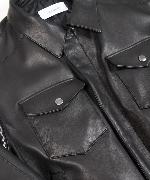 GalaabenD（ガラアーベント）の「New Wave A-2 フライトボンバージャケット（ミリタリージャケット・メンズ・ブラック・44/46/48）」の8枚目の写真