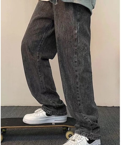 Sakka(サッカ)の「デニムイージーワイドパンツ(デニムパンツ・メンズ・ライトブルー/ブラック/ブルー・LARGE/MEDIUM/XX-LARGE/X-LARGE/SMALL)」の13枚目の写真