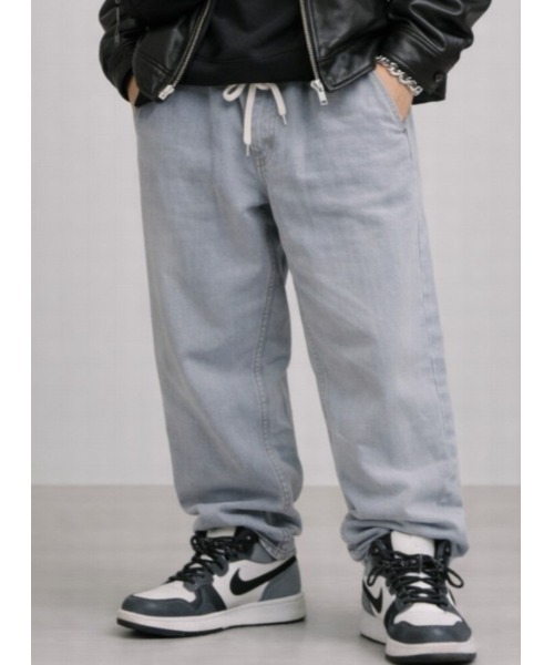 Sakka(サッカ)の「デニムイージーワイドパンツ(デニムパンツ・メンズ・ライトブルー/ブラック/ブルー・LARGE/MEDIUM/XX-LARGE/X-LARGE/SMALL)」の15枚目の写真